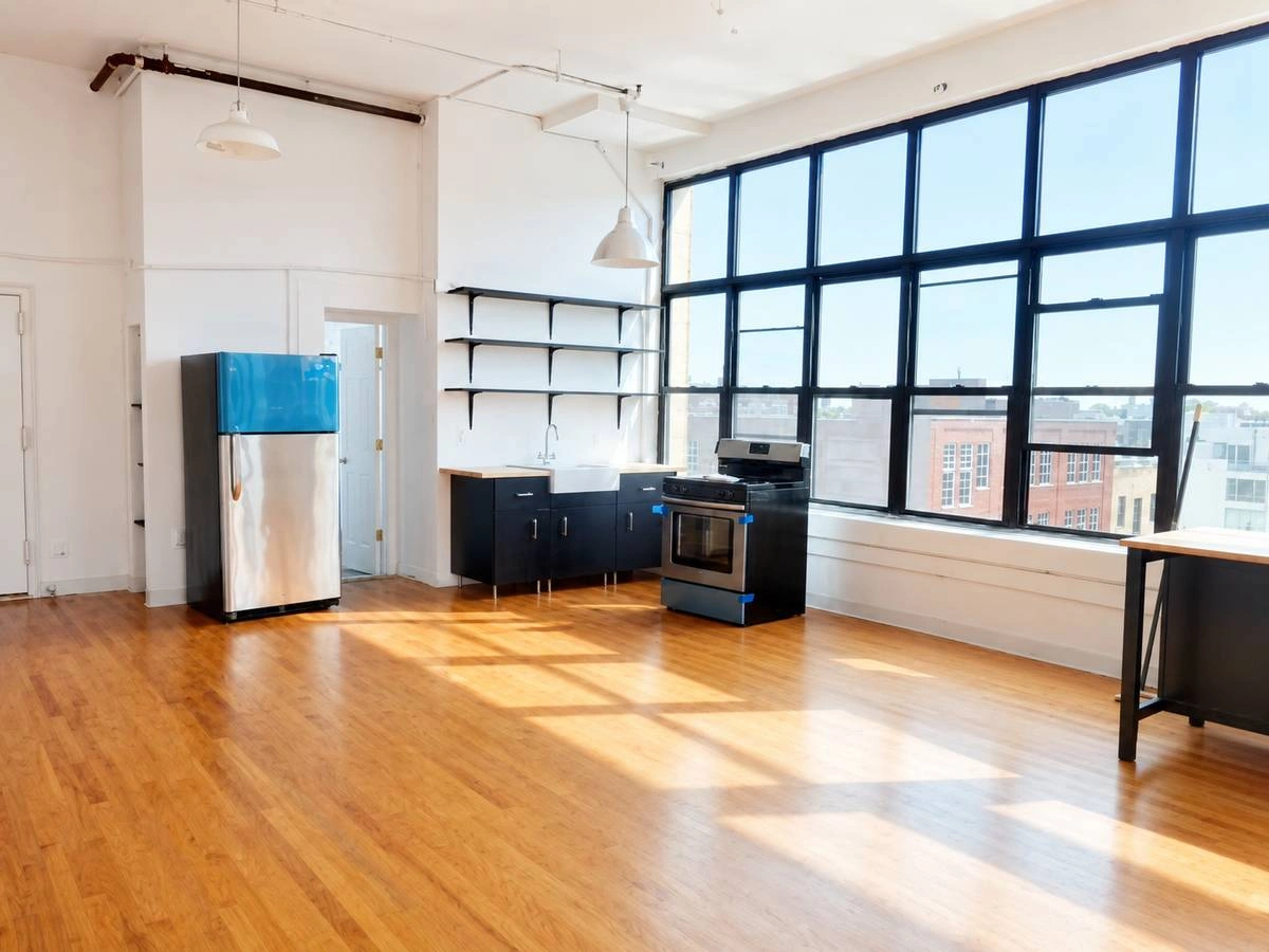 $2,500 / 900ft2 - Commercial CORNER LOFT____Private Bath InSpace___HighCeiling___Windows (WILLIAMSBURG right @ L train MORGAN STOP_________________) — thumbnail 4