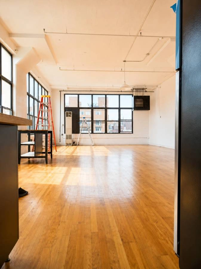 $2,500 / 900ft2 - Commercial CORNER LOFT____Private Bath InSpace___HighCeiling___Windows (WILLIAMSBURG right @ L train MORGAN STOP_________________) — thumbnail 3